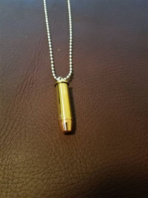 Bullet Necklace Multiple Calibers Etsy