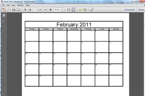 Tutorial On How To Make A Free Printable Blank Calendar Printable