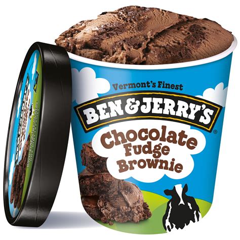 Ben And Jerrys Chocolate Fudge Brownie Ice Cream 16 Oz