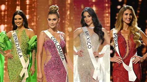 Miss Universo Las Candidatas Que Ingresaron Al Top 16 Del Concurso De