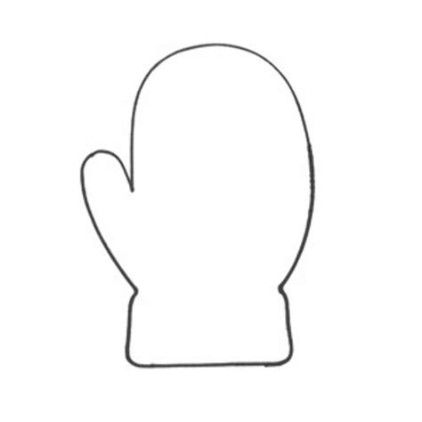 Printable Mitten