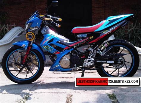 Kumpulan modifikasi motor satria fu 150 terbaru terbaik via motorsatria.com. Modifikasi Suzuki Satria Fu 150 Minimalis - Gambar Modifikasi Motor Terbaru