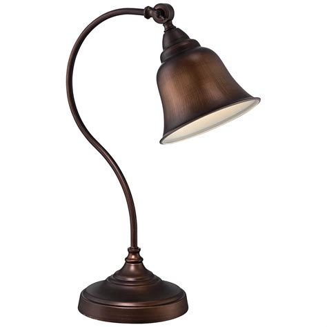 Lite Source Gianna Antique Copper Desk Lamp 7n594 Lamps Plus