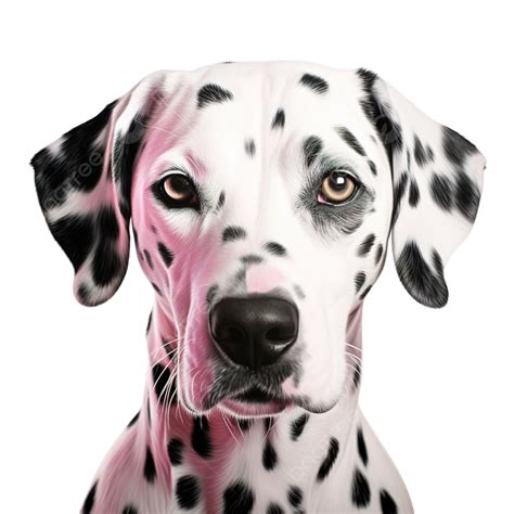 Hình ảnh In Hình Chú Chó đốm Màu Hồng Png Chó Dalmatian Dalmatian