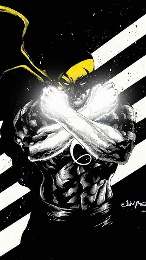 Iron Fist Marvel Superhero Hd Phone Wallpaper Peakpx