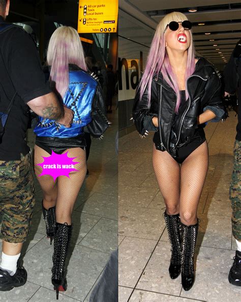 Lady Gaga Steps Out In Cheeky Thong And Bra Under A Bedazzled Bodysuit Gallery