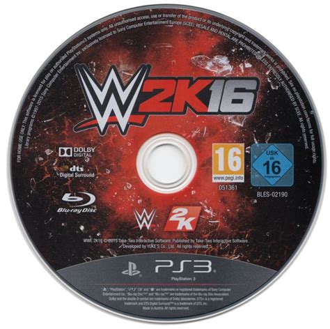 Wwe 2k16 2015 Box Cover Art Mobygames
