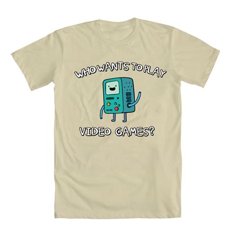 Image Who Wants To Play Video Games Beemo Shirt Adventure Time