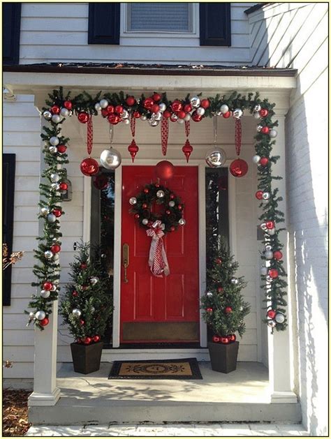35 Diy Front Porch Christmas Tree Ideas On A Budget
