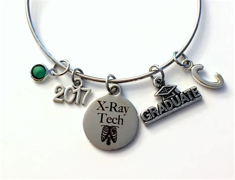 Graduation gifts for xray techs. Gift for XRay Technician Graduation Bracelet 2021 ...