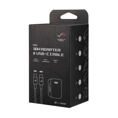 Asus Store（エイスース ストア） Rog 30w Adapter And Usb C Cable Rog30wadapter