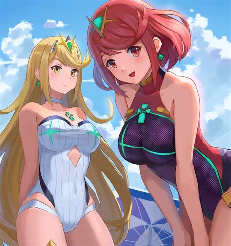 Pyra And Mythra Xenoblade Chronicles 2 Know Your Meme