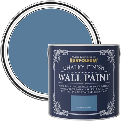 Chalky Wall Paint Cornflower Blue