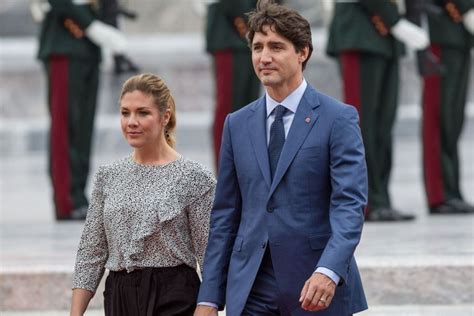 Canadian Prime Minister Justin Trudeaus Wife Tests Positive For