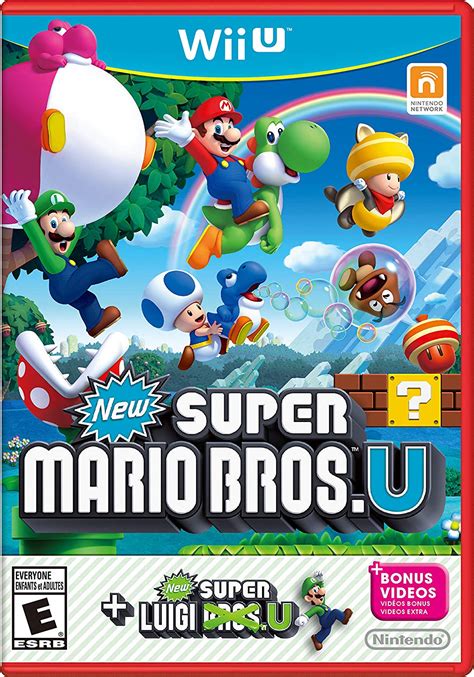 New Super Mario Bros U New Super Luigi U Nintendo Wii U