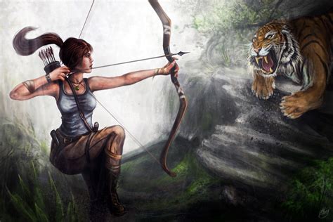 4k Tomb Raider Tomb Raider 2013 Archers Lara Croft Singlet Bow