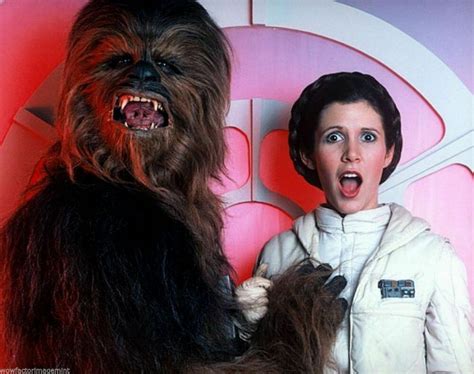 Star Wars Empire Strikes Back Princess Leia Chewbacca X Picture
