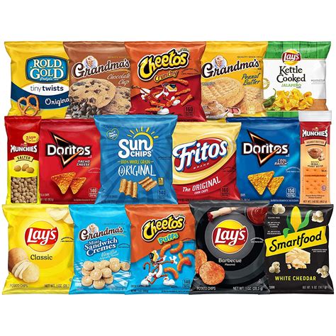 Frito Lay Ultimate Classic Snacks Package Variety Pack 40 Count