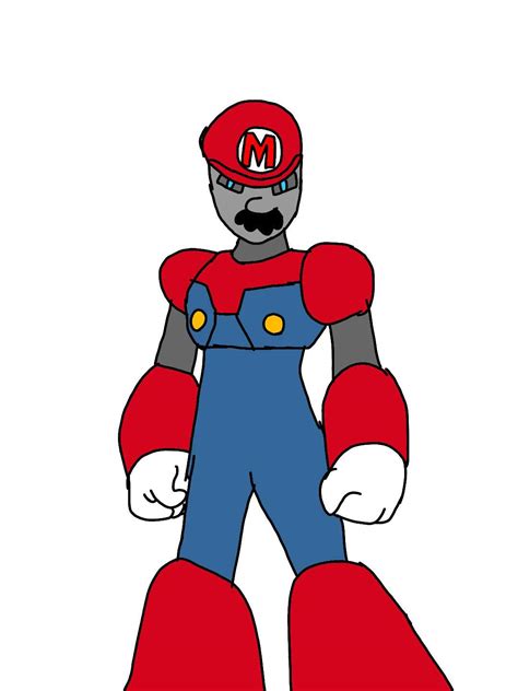 Mecha Mario Fanart Mario Amino