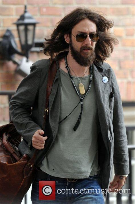 Chris Robinson Lead Singer Of The Black Crowes Out And About In