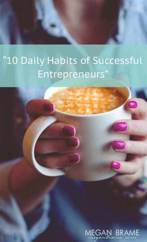 10 Daily Habits Of Successful Entrepreneurs Organic Marketing