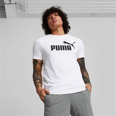 Essentials Mens Logo Tee Puma