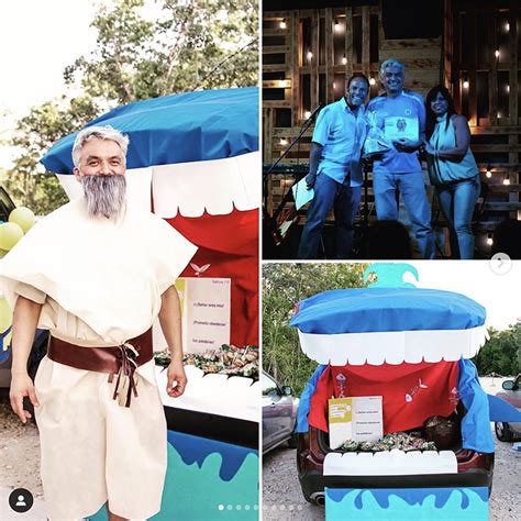 A Trunk Decorated As A Whale A Man Dressed As Jonah Gives Out The Candy This Is A Fun Trunk Or