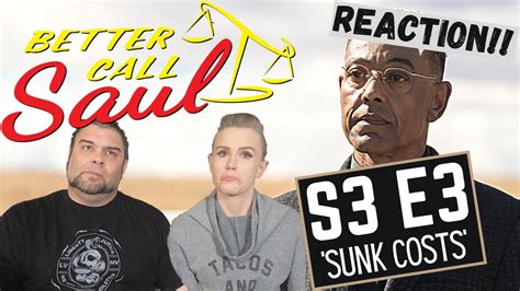 Better Call Saul S3 E3 Sunk Costs Reaction Review Youtube