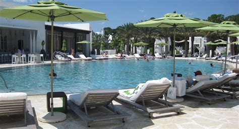 Lebello Luxury Outdoor Furnitures At Alys Beach Caliza Pool