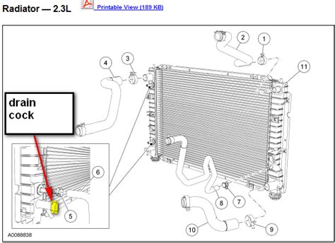 03 Escape Radiator Hose Diagram Machine Repair Manual