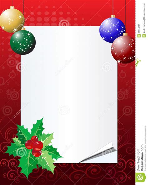 Christmas Invitation Background