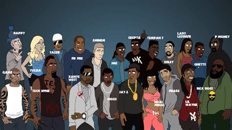 Cartoon Rap Wallpapers Top Free Cartoon Rap Backgrounds