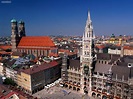 Known places: The New Town Hall and Marienplatz, Munich, Germany ...