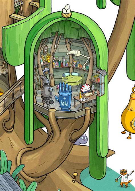 Adventure Time Fan Art Recreates Finn And Jakes Tree Fort In Amazing