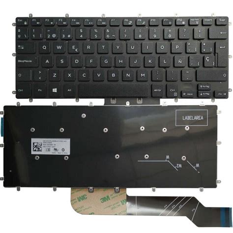 New For Dell Vostro 14 5468 3480 3481 3490 3491 Latin Spanish Keyboard
