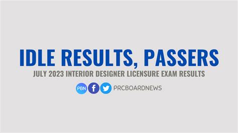 Results July 2023 Interior Designer Board Exam List Of Passers