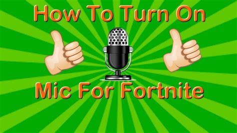 How To Turn On Mic For Fortnite Step By Step Guide Super Easy For Mac