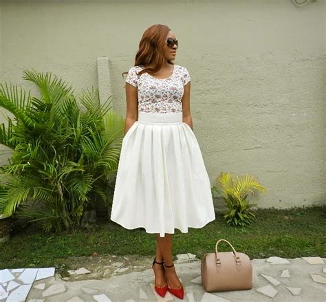Kikis Fashion Flared Skirt Designed By Kiki Zimba