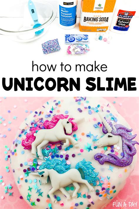 Unicorn Slime Two Different Ways To Make It Fun A Day