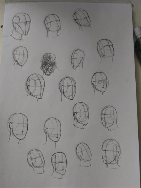 How To Draw Head Angles Anime How To Draw An Anime Head In Profile