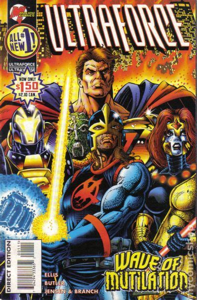 Created by malibu comics, the company behind the ultraverse, street fighter comic book / malibu comics' street fighter. Ultraforce (1995 Malibu/Marvel) comic books