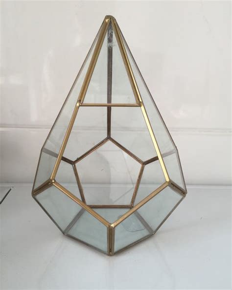 Gold Prism Vase Pearl Decor Ottawa