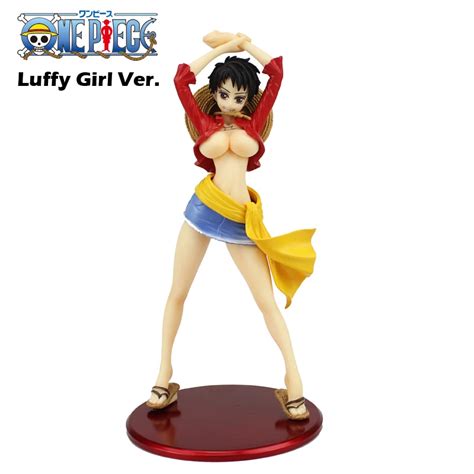 Free Shipping 8 One Piece Anime Pop Monkey D Luffy Girl Female Ver