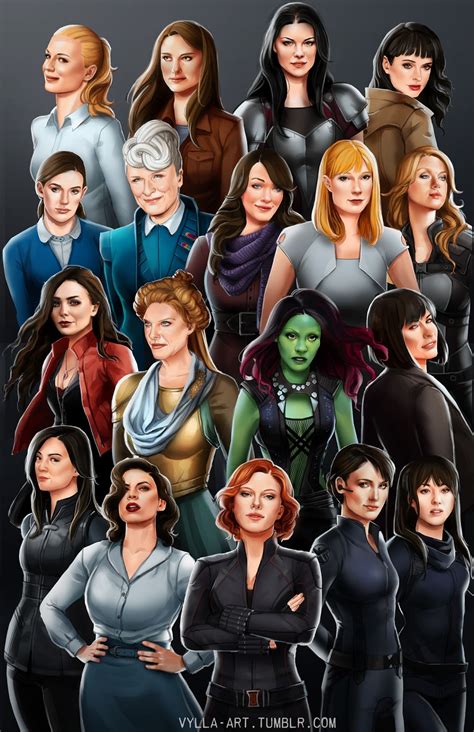 Women Of Marvel By Vyllaart On Tumblr Marvel Comics Marvel Fan