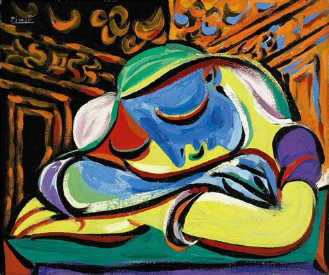 Girl Asleep 1935 Pablo Picasso Pablo Picasso Opere Darte