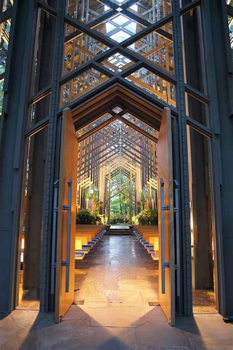 Thorncrown Chapel In Eureka Springs Arkansas By E Fay Jones