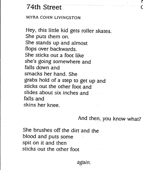Middle School Poems
