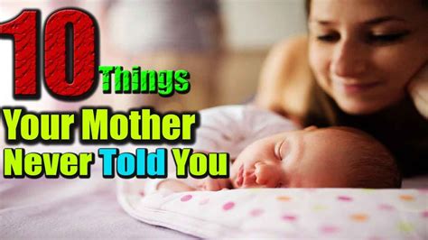 10 Things Your Mother Never Told You Ocean Of Limitless Love