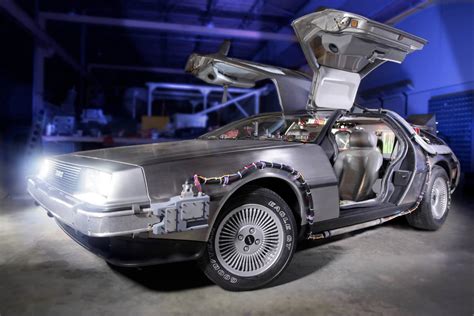 The Original Delorean Time Machine From Back To The Future Is Getting