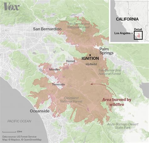 Fire Map Southern California